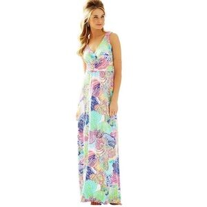 Lilly Pulitzer sloane maxi dress 🦄👗